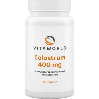 Fitness strava Vitaworld Colostrum 400 mg 60 kapslí