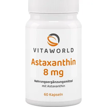 Fitness strava Vitaworld Astaxanthin 8 mg 60 kapslí