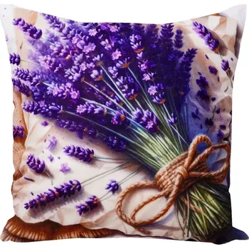 Polštář Dekorační polštář LAWANDA III. 45x45 cm Mybesthome Varianta: Povlak na polštář s výplní, 45x45 cm