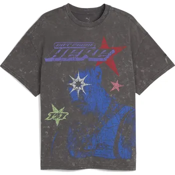 Pánské triko PUMA LAMELO STAR VISION GRAPHIC TEE 63243801 DUSKY GRAY M