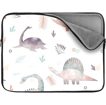 pouzdro na notebook Sablio Obal na notebook Malovaní dinosauři - 13"