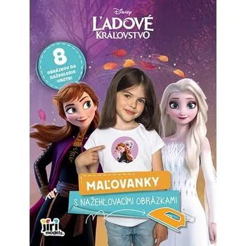 Bystrá hlava Maľovanky s nažehľovacími obrázkami Ľadové kráľovstvo