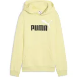 Dětská mikina PUMA ESS 2 COLOR NO 1 LOGO HOODIE FL B 68582235 GOLD MOON 116