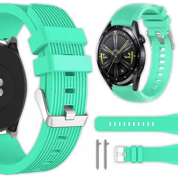 Řemínek na hodinky Řemínek Vanfone pro Huawei 22mm, zelený