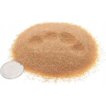 Obraz Dekorační písek světle hnědý skořicový LES VE SKLENICI AKVÁRIUM 0,5 kg