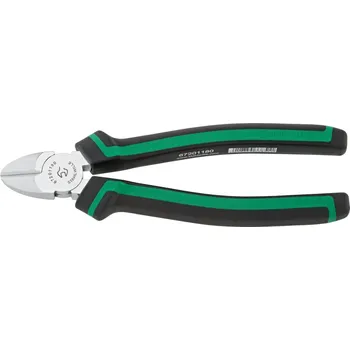 Kleště Stahlwille Šikmé kleště L.186 mm, hlava chromovaná, rukojeti Vícekomponentní, rukojeti s měkkými zónami