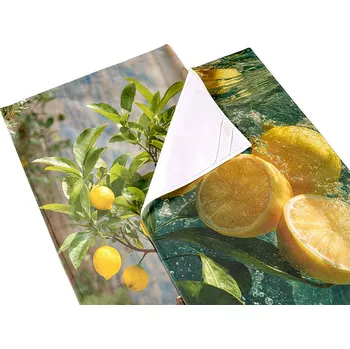 Kuchyňské utěrky citróny v létě - 2 ks set