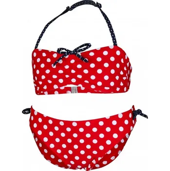 Dámské plavky Dívčí dvoudílné plavky - bikiny bandeau Stuf Lucy 2-G Velikost: 164
