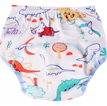 Plenkové kalhoty SIMED Tréninkové kalhotky Dinozauri BAVLNA 12-14