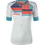 Dámské funkční triko Silvini Stabina WD1014 bílá/modrá Velikost: L