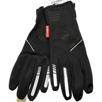 Rukavice Sportovní zimní dámské rukavice prstové Chiba 2nd skin light černé Velikost: M