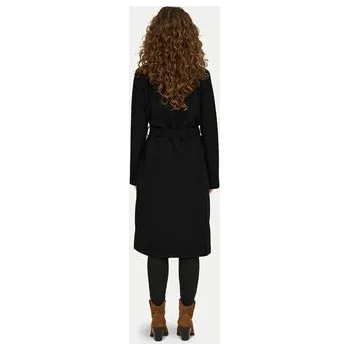 Dámský kabát ONLY Kabát pro přechodné období Alvilda 15314362 Černá Regular Fit S