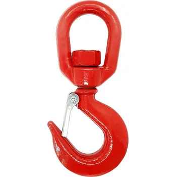 zvedák Kotevní technika Hák otočný s okem typ 322A 3,0t červený