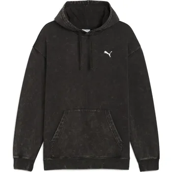 Pánská mikina Pánská mikina PUMA ESS ELEVATED RELAXED WASH HOODIE FL 68804901 PUMA BLACK S