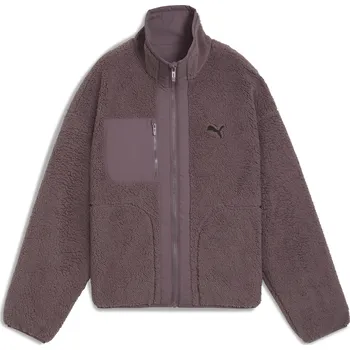 Dámské bunda PUMA REVERSIBLE HYBRID SHERPA JACKET 68838688 RAISIN S