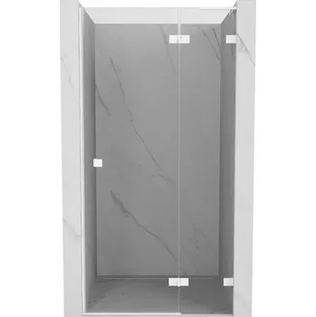 Mexen Lunar L sprchové dveře otočné pravé 70 cm, transparentní, bílé - 834L-070-000-20-00-P Sprchové dveře