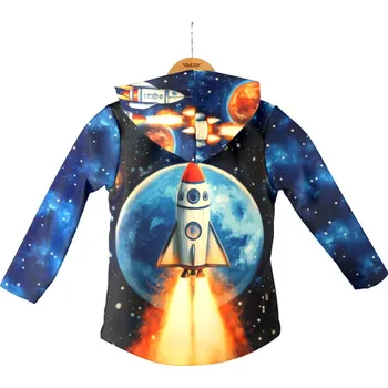 Panel se střihem 86 softshell bunda vesmírná mise