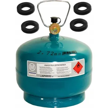 Plynová kartuše Turistická plynová lahev 2kg LPG Propan-Butan