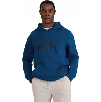 Pánské oblečení Pánská mikina 4F tepláková s kapucí sportovní pohodlná vel. XXL