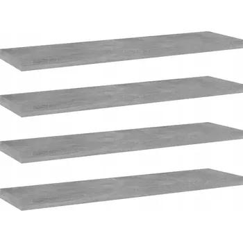 police Police z dřevotřísky 40 x 10 cm beton