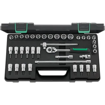 Klíč Stahlwille 3/8 Sada nástrčných klíčů 45/49/32/5TX KN 37 ks.