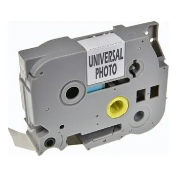 Pásek do tiskárny Kompatibilní páska do tiskárny štítků, pro Brother, TZE-S231, černý tisk/bílý podklad, lam (RL-B-S-T231P-BK/WT)