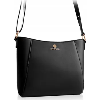Kabelka Betlewski kabelka eko kůže černá