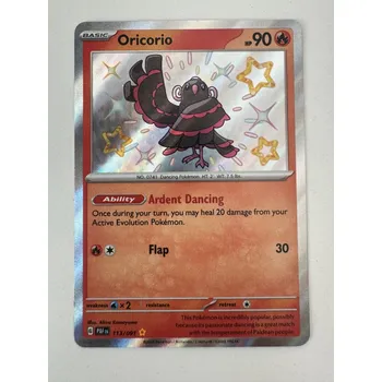 Karetní hra Pokémon PAF 113/091 Oricorio - Paldean Fates