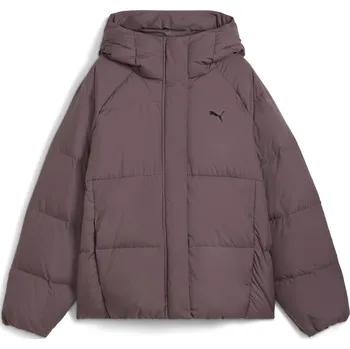 Dámská bunda PUMA HOODED DOWN PUFFER JACKET 68839288 RAISIN S