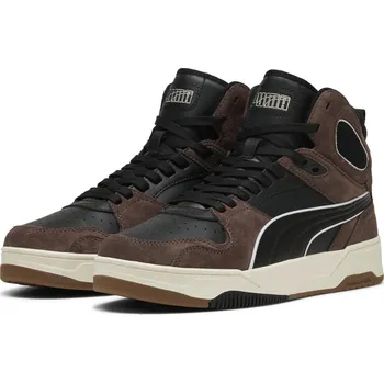 Dámská fitness obuv Boty PUMA RBD BREAK MID SD 40245202 FLAT/PUMA BLACK/VAPOR GRAY EU 45 (UK 10,5)