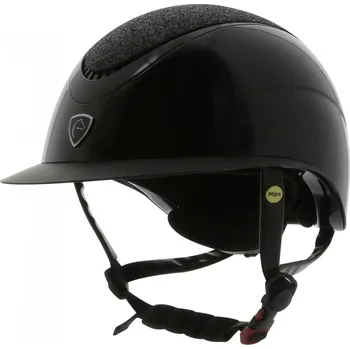 Jezdecká přilba EQUITHÈME Helma jezdecká Wings Equithème, black glitter Obvod hlavy: 58-60 cm