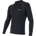 Pánské termoprádlo Sensor Double Face pánské triko dl. rukáv Black Velikost: L