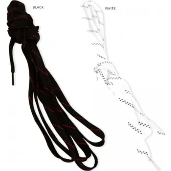 Tkaničky do bot Hokejové tkaničky do bruslí Tempish nevoskované bílé Délka: 160 cm