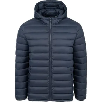 Pánská casual bunda SoulCal Micro Bubble Hooded Jacket Mens Navy XL