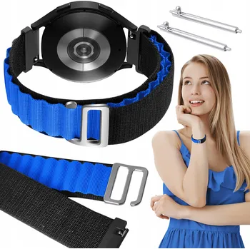 Řemínek na hodinky Řemínek ChronSmarta pro Huawei 22mm modrý