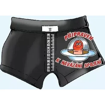 Pánské spodní prádlo Trenky s metrem-Připraven - M sv.mo