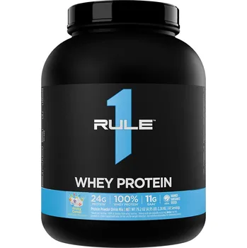 Protein Rule1 Whey Protein 2240 g Příchuť: Fruity Cereal