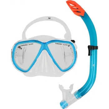 Potápěčská maska Potápěčský set WITEBLAZE WAKATOBI maska + šnorchl modrá