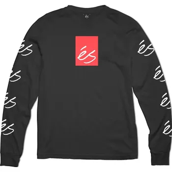 Pánské tričko és Pánské triko block ls tee black