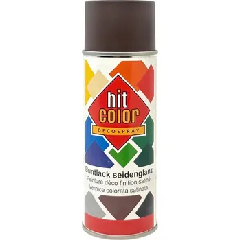 Barva ve spreji RAL8017 POLOMATNÝ HITCOLOR SPRAY NITRO LAK 400ML