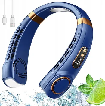 Zabezpečení domácnosti Mini ventilátor bedee1 89-09-09 modrý