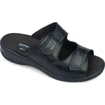 Nursing Care Pantofle pro širokou nohu dámské černé, velikosti 1: 41