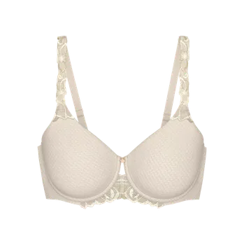 Podprsenka Dámská podprsenka Wild Azalea Florale W01 - BROWN - sv. béžová 00RB - TRIUMPH BROWN 85G