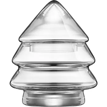 Dóza na potraviny Muurla Skleněná dóza stromek 12cm