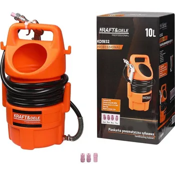 dílenský stroj Tryskací pistole s nádobou 10L KD5932