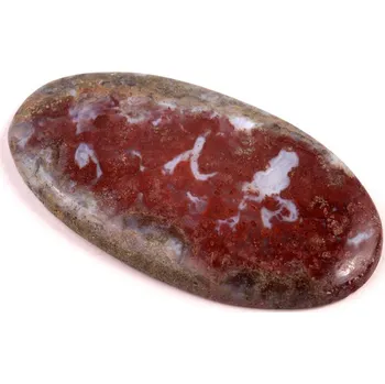 Kabošon Red Garden Quartz č.5911 (56x30x5mm)