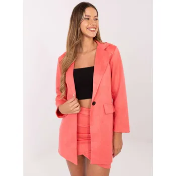 Dámské sako DHJ MA 15286 bunda.88 světle růžová S