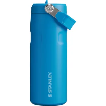 Termohrnek STANLEY Termoláhev The IceFlow™ Bottle Flip Straw 2.0 470 ml/16oz Azure