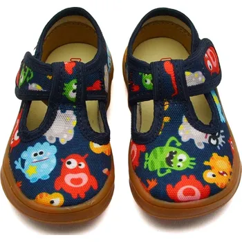 Chlapecké bačkory Barefoot bačkory MILAMI 1-MAC47-66A strašidláci Velikost: 21