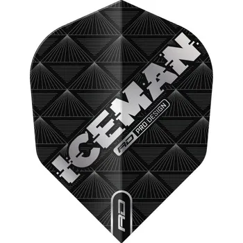 Letky Red Dragon Gerwyn Price Iceman Black No.6